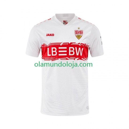 Camisola VfB Stuttgart Homem Equipamento Primeiro 2025-2026 Manga Curta